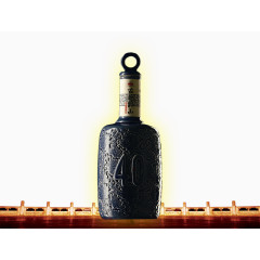 产品实物古越龙山酒