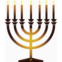 欧式可爱烛台矢量素材