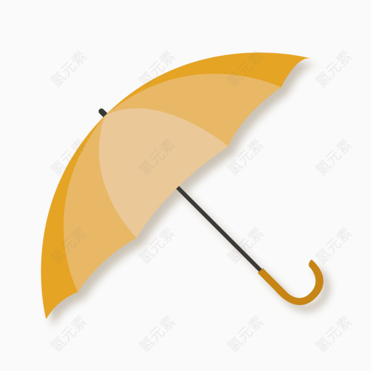 矢量雨伞