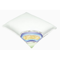 白色靠枕免扣图片