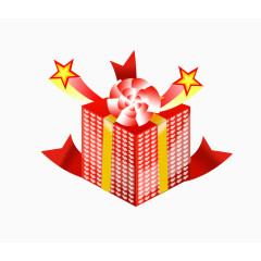 红色礼物盒子