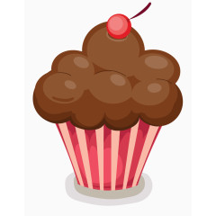 卡通手绘杯桶蛋糕