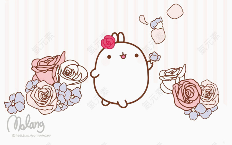 可爱小兔子卡通