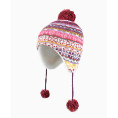 女童冬天韩版潮宝宝毛线帽