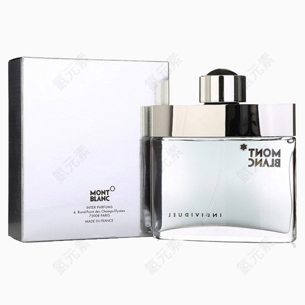 万宝龙（Montblanc）惟我男士香水包装背面