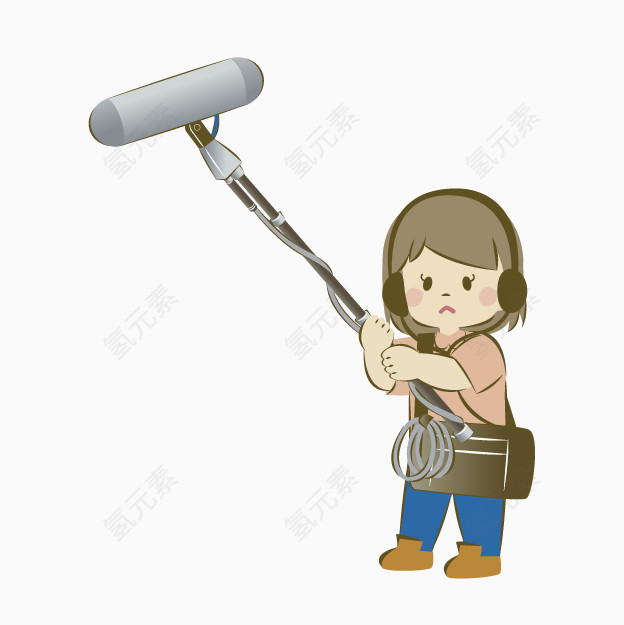 卡通电台收音师