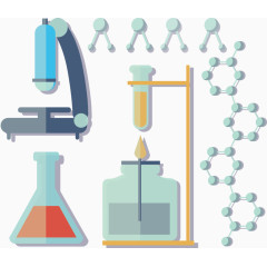 矢量手绘化学仪器