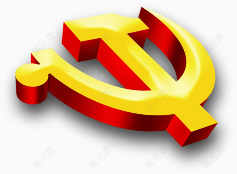 党章金色图标