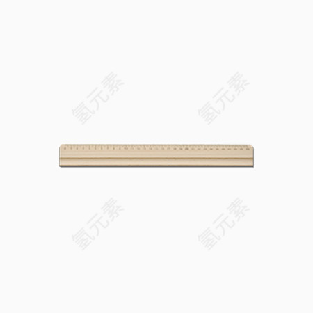 木质文具尺子度量工具