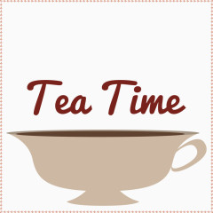 浅朱色扁平杯子