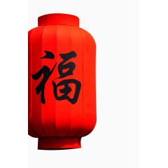 红色福字大灯笼