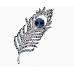 施华洛世奇元素水晶胸针