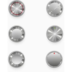 矢量家用工具按钮插图