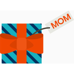 矢量母亲节卡通母亲礼物1