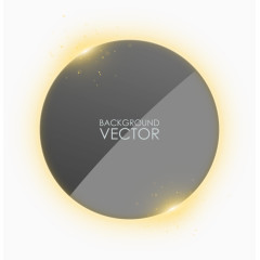 圆形发光装饰样式