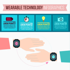 卡通男生相互握手商务素材