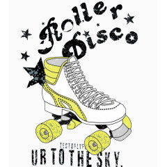 轮滑运动宣传海报