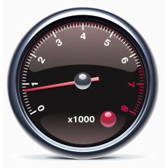 矢量汽车加速度表盘