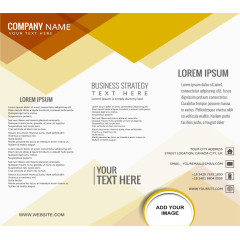 三角褐色几何背景手册