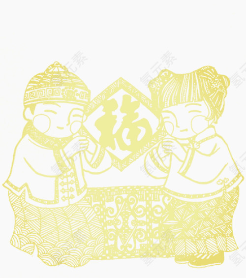 节日装饰图