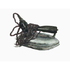 怀旧风手绘电熨斗