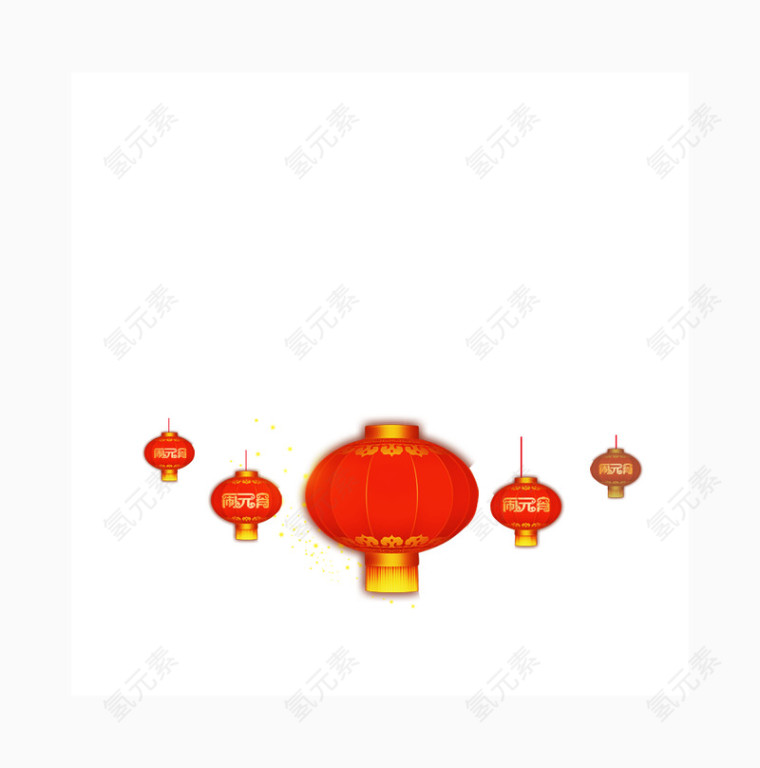 灯笼装饰素材