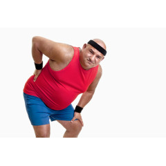 一身肥肉的男士