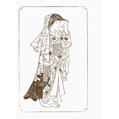 日本浮世绘古代人物神话