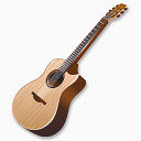 优雅典范！吉他图标