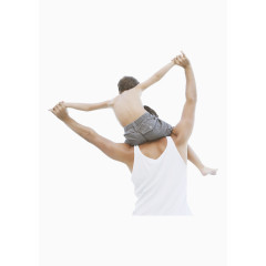 肩膀 家人 父亲