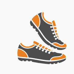 卡通矢量运动鞋