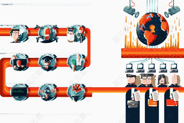 创意设计管道图.