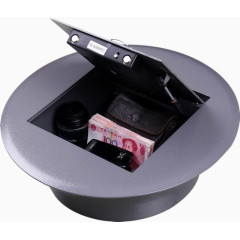 圆形装钱保险箱