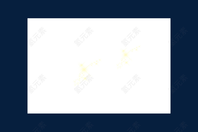 不规则黄色炫光