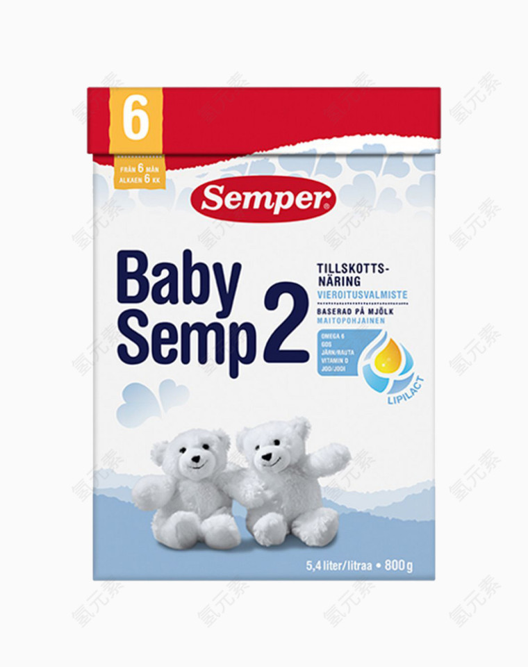 Semper森宝新生儿配方奶粉2段