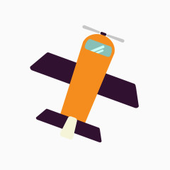 矢量扁平轰炸机