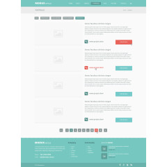 网站布局设计一栏