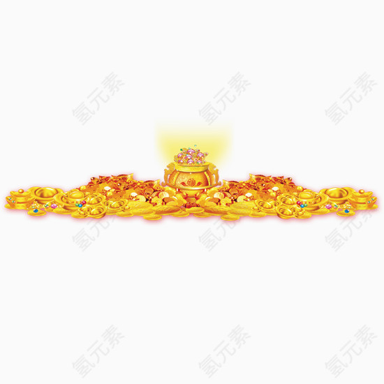 金元宝和聚宝盆