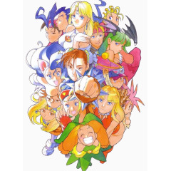 彩色卡通漫画元素