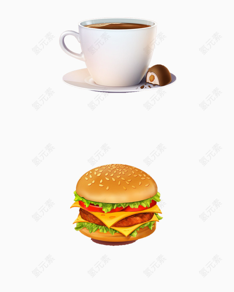 有质感的美食元素