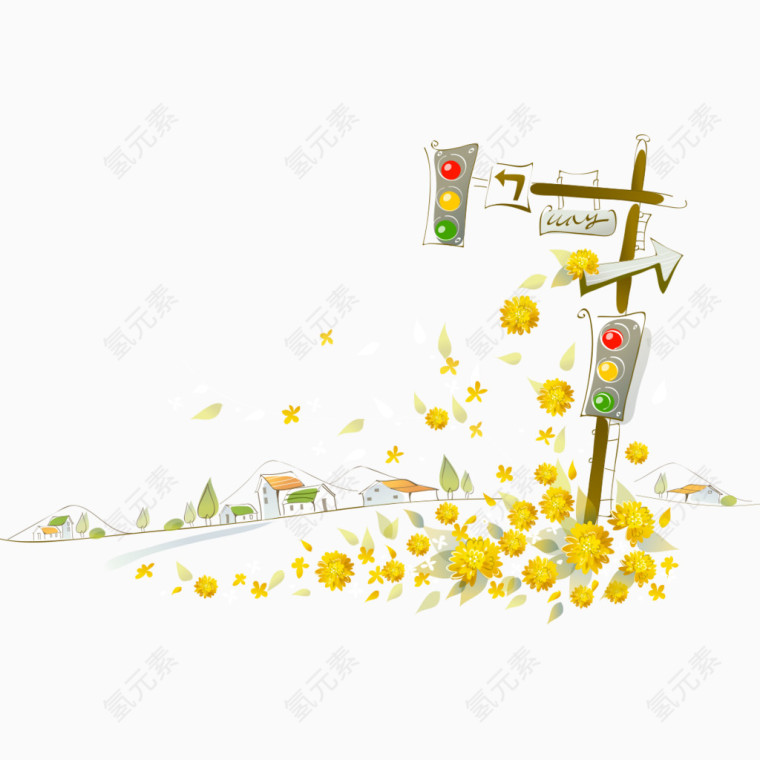 红绿灯图形
