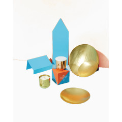 立体圆形装饰素材