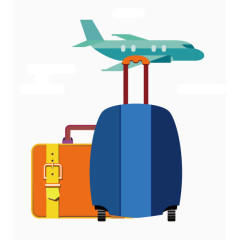 矢量全球旅行元素