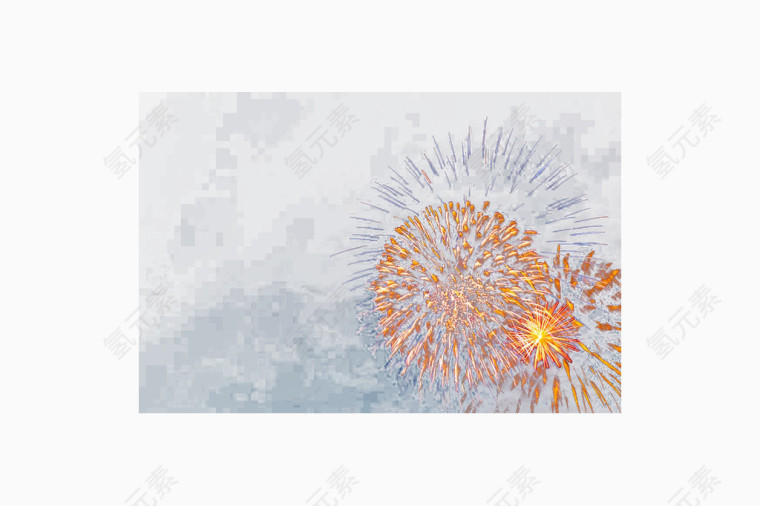 节日庆典烟花焰火