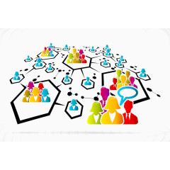 客服人员关系链