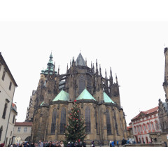 旅游景区布拉格城堡