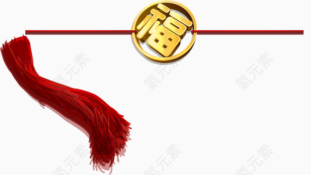 矢量手绘金福