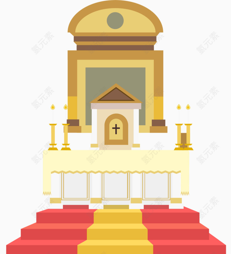 教堂祈祷台