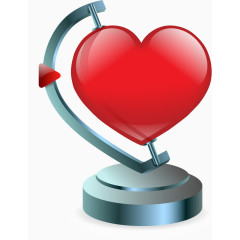 矢量手绘地球仪