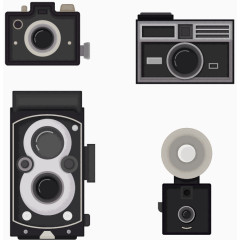 矢量手绘拍摄器材